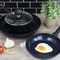Oster Hawke 12 Inch Ceramic Nonstick Aluminum Frying Pan in Dark Blue 139139.01 - alternate 4