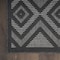 Homeroots 7' X 10' Black Indoor Outdoor Area Rug 522113 - alternate 4