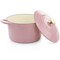 Martha Stewart Gatwick 7 Quart Enameled Cast Iron Dutch Oven with Lid in Pink 97287.02R - alternate 3