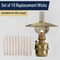 Kings County Tools 1/2 in Oil Lamp Wicks 10-Pack 5-Inch Long Flat Cotton Oil Lantern Wick Replacements GW87A01-26 - alternate 4