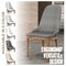 Leisuremod Verisma Collection Modern Wooden Dining Chair in Grey VC57GR - alternate 4