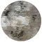 Homeroots 8' Taupe Beige And Ivory Round Abstract Washable Indoor Outdoor Area Rug 577759 - alternate 3