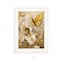 Homeroots Flowers and Butterflies I 2 White Framed Print Wall Art 406862 - alternate 2
