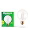 Bulbrite Incandescent Dimmable 25W Globe G25 Bulbs, Clear Glass, Medium E26 Screw Base, 2700K, 24PK 861093 - alternate 2