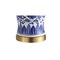 Jonathan Y Jennifer 25.75" Ceramic/Metal LED Table Lamp, Blue/White, 2PK JYL1073A-SET2 - alternate 4