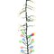 Celebrations LED Big Seed Cluster Multicolored/Warm White 250 ct Christmas Lights 10 ft. 15-02009A - alternate 1