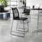 Flash Furniture HERCULES Stack Counter Stool with Air-Vent Back and Powder Coated Sled Base RUT-498A-CS-BK-GG - alternate 2