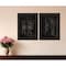 Homeroots Set Of Two Airplane Patent I and II 2 Black Framed Print Wall Art, 2PK 406046 - alternate 3