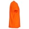 Dome75 Safety Shirt, Enhanced Visibility, Poly/Jersey, HiVis Orange, XL DSS2601 - alternate 2