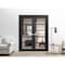 Sartodoors Slab Barn Door Panel Black 18x96 Solid Core Modern Interior QUADRO4522S-BLK-1896 - alternate 2