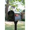 Architectural Mailboxes Elite Post-Mount Mailbox, Black E1100BAM - alternate 2