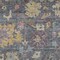 Homeroots 8' X 10' Blue Charcoal And Gold Floral Washable Indoor Outdoor Area Rug 604117 - alternate 4