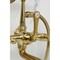 Kingston Brass 7-Inch Wall Mount Tub Faucet with Hand Shower, Brushed Brass CC543T7 - alternate 3
