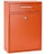 Mail Boss Olympus Locking Wall-Mount Drop Box, Orange, 16-Gauge Steel 805933 - alternate 1
