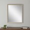 Homeroots 31" Silver Wood Accent Mirror 632754 - alternate 2