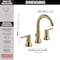 Delta Trinsic Two Handle Widespread Bathroom Faucet 3559-CZMPU-DST - alternate 4