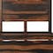 Homeroots Dark Brown Live Edge Solid Wood Queen Bed Frame 551633 - alternate 3