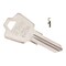 Kaba Ilco ESP ES8M Blank Utility Key Silver 1502M - alternate 4