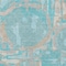 Homeroots 5' X 8' Teal Blue Aqua And Taupe Geometric Washable Indoor Outdoor Area Rug 589435 - alternate 2