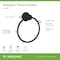 Symmons Braston Wall Mounted Bathroom Towel Ring 583TRMB - alternate 2