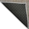 Homeroots 10' X 14' Gray Charcoal And Orange Abstract Washable Indoor Outdoor Area Rug 588929 - alternate 4