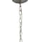 Homeroots Nickel Candle Style Metal Ceiling Light With Nickel Shades 651667 - alternate 2