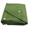 Mytee Products 12ft x 24ft Canvas Tarp - Green CT12-24-G - alternate 1