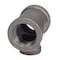 B & K 1 in. FIP each X 1 in. D FIP 1/2 in. D FIP Black Malleable Iron Reducing Tee 310RT-1112 - alternate 3