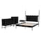Baxton Studio Brantley Spindle Bedroom Set with Chest, Black, Queen 272-14805-14806-14807-14808-ZORO - alternate 2