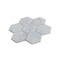 Apollo Tile White 11x11 Bianco Carrara Marble Honed Floor and Wall Mosaic Tile 3.75 sqft/case, 5PK APLKB88G11HA - alternate 4