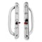 Gas Hardware Sliding Door Handle Set, Keyed Mortise Lock, Sash Controls 2265, Fits 3-15/16in Screw Holes DH-211-OFFSET-WITHKEY - alternate 2