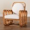 Bali & Pari Tiramisu Bohemian Light Honey Rattan Arm Chair 251-13877-ZORO - alternate 3