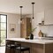 Vaxcel Evanston 1-Light Drum Pendant Light, Matte Black, Clear Glass, 10.25-In. Wide P0472 - alternate 3