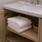 Homeroots Set of Two White Cotton 16" X 30" Quick Dry Terry Cloth Hand Towels, 2PK 700321 - alternate 2