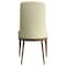 Leisuremod Viva Collection Modern Wooden Dining Chair in Cream VC24CR - alternate 4