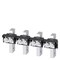 Siemens rear connection stud flat 4 units accessory for: 3VA25 3VA9604-0QE00 - alternate 1