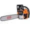 Wrightmaster 20in 52cc Gasoline Chainsaw 2.6HP for Trees & Wood Cutting, Easy Start, Anti-Vibration, EPA ZR-W46542536 - alternate 2