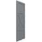 Ekena Millwork True Fit PVC Center X-Board Farmhouse Fixed Mount Shutters, Ocean Swell , 18W x 32H, PR TFP107FH18X032CH - alternate 4