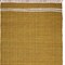 Homeroots 3' X 5' Mustard Striped Hand Woven Area Rug With Fringe 557084 - alternate 2