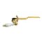 Kingston Brass Front Mount Toilet Tank Lever, Brushed Brass KTPL7 - alternate 1