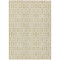 Homeroots 8' X 10' Wheat And Ivory Geometric Washable Indoor Outdoor Area Rug 594890 - alternate 6