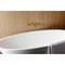 Kingston Brass Two-Handle Wall Mount Tub Faucet, Brushed Brass KS5027AL - alternate 2