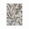 Homeroots 3' X 5' Brown Geometric Washable Indoor Outdoor Area Rug 608040 - alternate 3