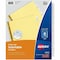 Avery Dividers, Insert, 8-Tab, Clear 8PK AVE11112 - alternate 1