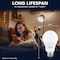 Luxrite A19 LED Light Bulb 75 Watt Equivalent, 3500K Natural White, 1100LM, Non-Dimmable, Standard, 96PK LR21537 - alternate 3