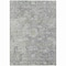 Homeroots 9' X 12' Gray Beige And Charcoal Oriental Washable Indoor Outdoor Area Rug 587444 - alternate 5
