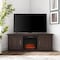 Crosley Camden Corner Fireplace Tv Stand For 65+ Inch Tv KF100658DW - alternate 3