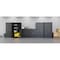 Hirsh Janitorial Cabinet, 18" D x 36" W x 72" H, Black 24033 - alternate 2