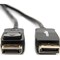 Rocstor 3 FT DISPLAYPORT 1.2 CBL M/M 4 Y10C234-B1 - alternate 3