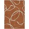 Homeroots 10' X 14' Copper And Ivory Abstract Washable Indoor Outdoor Area Rug 597510 - alternate 6